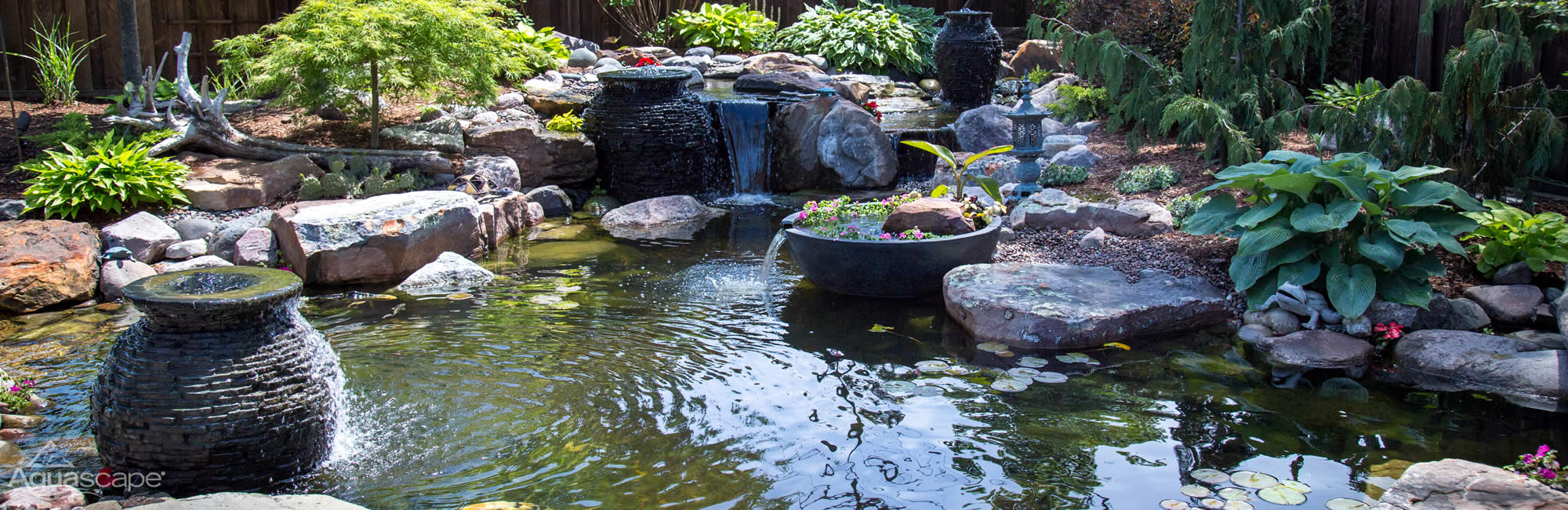 Ecosystem Pond Installation